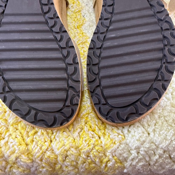 Papillio by Birkenstock Wedge Sandals Beige Buckle Cork Comfort Size 8.5 new wow - Picture 13 of 15